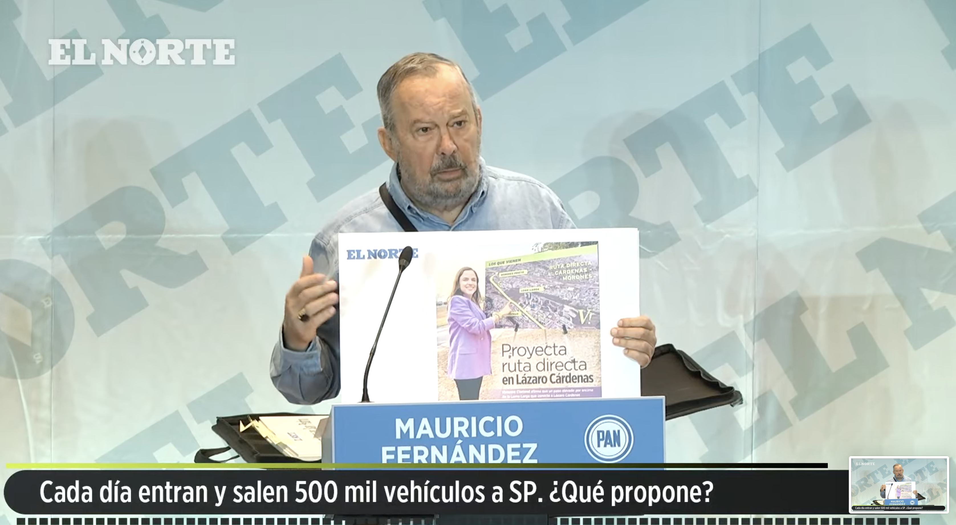 Lee más sobre el artículo Exhibe Mauricio incongruencias de Vivianne Clariond en movilidad