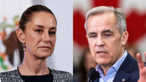 Lee más sobre el artículo Sheinbaum conversa con primer ministro de Canadá sobre T-MEC y trabajadores agrícolas